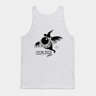 Witch Spooks X Latar Putih Tank Top